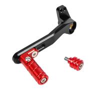 MAMXVKVZEU Pedal de palanca de cambios Palanca De Cambios Para Motocicleta Para Ducati Para Multistrada V4 V4S 2020-2022 2023 Cambio Plegable Y Varilla Del Embrague(ROJO)