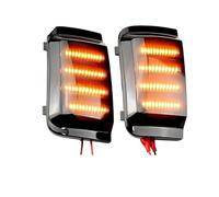 MAMXVKVZEU Señal de giro del espejo Para Opel Para Movano C 2021 2022 2023 Luces De Espejo Retrovisor Dinámico Para Automóvil Carcasa De Señal De Giro(Ahumado Dinámico)