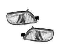 MAMXVKVZEU Señal de giro del espejo Para Renault Para Logan Para Sandero II 261600509R Luz De Espejo Lateral Sin Bombillas Luz De Señal De Giro De Retrovisor De Puerta(Izquierda y derecha)