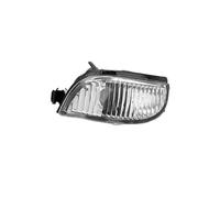 MAMXVKVZEU Señal de giro del espejo Para Renault Para Logan Para Sandero II 261600509R Luz De Espejo Lateral Sin Bombillas Luz De Señal De Giro De Retrovisor De Puerta(Izquierda)