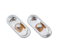 MAMXVKVZEU Señal de giro del espejo Para VW Para Passat B5 Para Caddy Para Golf Para Amarok Para Sharan Luz De Señal De Giro Del Indicador Lateral 7H0949117 7H0949117A