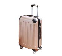 Man and Women Libraz de Viajes Empresas Maduras de tranvía Spinner Boarding Travel Trautase Champagne Color de 20 Pulgadas