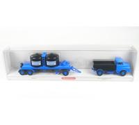 Man Chemikalienhängerzug Scholven Chemie (Azul / Negro) 1969-1994 1:87 WIKING