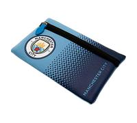 Man City Fade - Estuche para lápices, diseño de Escudo, Blue, Cremallera
