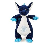 Man City FC - Dragón de pie | Juguete de peluche oficial de 33 cm, para adultos y niños | Manchester The Citizens