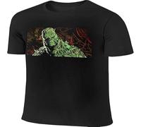 Man Designed Fashion Top Swamp Thing Teaser Troubled Production Men T-Shirt Black XL