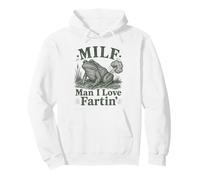 Man I Love Fartin' Milf Pupsender Frog Cool Hilarious Frog Sudadera con Capucha