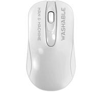 Man & Machine C Mouse Inalámbrico - Óptico - Inalámbrico - Radio Frecuencia - 2.40 GHz - Blanco - USB - 1000 dpi - Rueda de desplazamiento - 2 Botón(es)