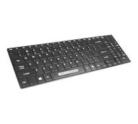 Man & Machine Its Cool Keyboard, Open Style, Washable, Value Keyboard, Quick Disconnect USB ITSC/B5 - Negro