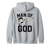 Man of God Dab for Christian Dad Father’s Day Sudadera con Capucha