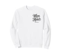 Man of Honor Obviously Pocket Minimalista Estilo Cita Sudadera