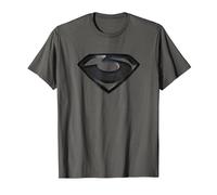 Man of Steel Zod Shield Camiseta, Hombre, Asfalto, M