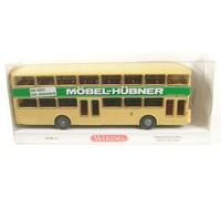 MAN SD 200 Autobús Doble De Piso Muebles Hübner (1973-1985) 1:87 Wiking en OVP