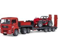 MAN TGA con semirremolque y cargador