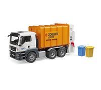 Man TGS 26.500 Rear Loading Garbage Truck - Orange