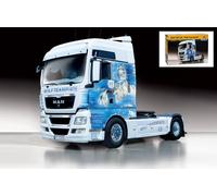 Man Tgx XXL Wolf Transportador Camión Plástico Kit 1:24 Modelo Italeri