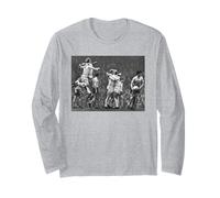 Man Utd George Best Bobby Charlton Copa Mundial de Fútbol 1964 Manga Larga