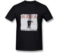 Mana Band Rayando El Sol North American T-Shirt Graphic tee Printed Top Mens Black Shirt L
