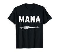 Mana Guitarra Latido del Corazón Música Guitarrista Camiseta