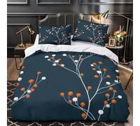 Manada de orcas Funda de Edredón Diseño 3D 3 Piezas Microfibra Suave Cierre de Cremallera Oculta con Fundas de Almohada Antialérgica Fauna marina Funda Edredon for familia Super king（260x220cm）