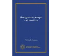 Management concepts and practices