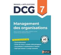 Management des organisations - DCG - Épreuve 7 - Manuel et applications - 2026