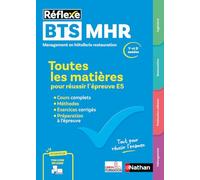 Management en hôtellerie-restauration BTS 1re et 2e année