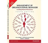 Management Of Organizational Behavior, 10Th Edn
