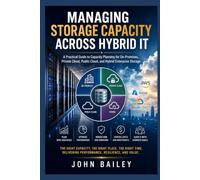 Managing Storage Capacity Across Hybrid IT: A Practical Guide to Capacity Planning for On-Premises, Private Cloud, Public Cloud, and Hybrid Enterprise Storage (Site Reliability Engineering)