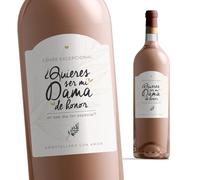 Manahia - Etiqueta de Botella Dama de Honor - ¿Quieres ser mi dama de honor? - Idea Original para Petición de Testigo - Vino, Anuncio sorpresa, Regalo original para anunciar