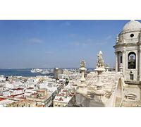 Mañana Crucero Paisaje Urbano Cádiz España Color Talk Pintura Por Números Diy Lienzo Único Kit De Pintura Al Óleo Pintura Digital