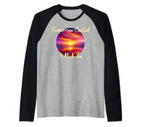 Mañana Llamado Necesita inspiración en atardeceres Camiseta Manga Raglan