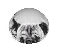 Mañana será un día mejor Reutilizable Impermeable Lavable Ajustable Adecuado para mujeres Todas las longitudes de cabello Gorro de ducha