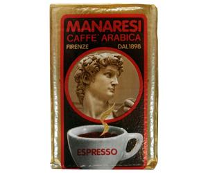 Manaresi Caffe Arábica Espresso café molido 250g