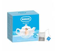 MANASUL Classic - Infusión Laxante a base de Sen, Melisa, Menta, Regaliz y Anis Verde, 100% Natural sin Conservantes ni Añadidos. Caja de 50 Bolsitas.