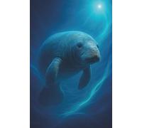 Manatee - Sea Life Notebook Journal: Perfect for lovers of Marine Animals and the Ocean. For daily journaling, creative writing and note taking.