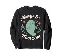 Manatí Entusiasta Sea Cow Lover Lechuga Amor Conservación Sudadera