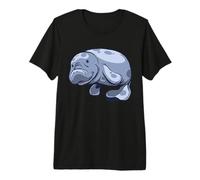 manatí Sirenia manatí Dulce Animal manati Dibujo Regalo Camiseta Premium