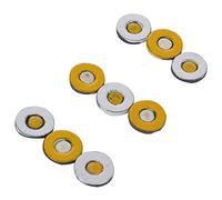 MANAV Kit de terapia de acupresión Sujok Chakra Magnet Set de 1 (10 piezas)