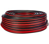 Manax SC2150RB-50 Cable de altavoz CCA (cable de altavoz / cable de audio) 2x1,50 mm², Bobina 50 m, Rojo/Negro
