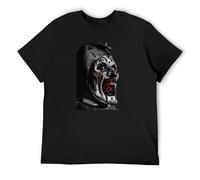 MaNboc The Clown The Terrifier Horror Movie T-Shirt Mens Unisex Black Tees XL