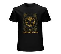 MaNboc Tomorrowland Electronic Dance Vintage T-Shirt Mens Unisex Black Tees M