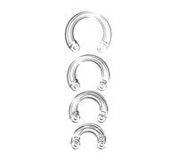 Mancage Spare Ring Set - Transparent