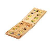 Mancala juego de estrategia 600 g 2 jugadores mancala juego de mesa portátil