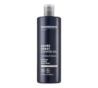 ManCave Azure Coast Gel de Ducha para Hombre, 500ml, Gel de Baño, Ingredientes Naturales, Vegano, Ecológico y Sin Crueldad Animal, Gel de Ducha Costero para Hombre con Bergamota, Ciprés, Vid Verde, Ge