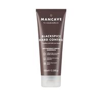 ManCave Blackspice Control de Barba 100ml - Acondiciona y Estiliza con L-Arginina, Aceite de Cáñamo y Manteca de Karité - Estimula el Crecimiento de la Barba - Vegano - Fabricado en Inglaterra