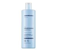 ManCave Champú Nutritivo 2 en 1 500ml - Fortalece e Hidrata - Aceite de Argán y Péptidos de Avena - Anticaspa - Limpieza Suave con Pantenol y Manteca de Karité - Fabricado en el Reino Unido