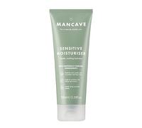 ManCave Crema Hidratante Facial Hombre Piel Sensible 100 ml - Con Aloe Vera, Karité y Té Blanco - Calmante, Sin Irritación, Testado Dermatológicamente, Natural, Vegano, Fabricado en Reino Unido