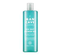 ManCave Gel de Ducha Hombre de Sal Marina, 200 ml - Gel de Baño de Aroma Refrescante a Mar - Fórmula Natural, Sin Sulfatos ni Parabenos, Vegana - Jabón de Cuerpo Hombre