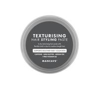 ManCave Pasta Moldeadora Texturizante Hombre 75 ml - Fijación Flexible con Pantenol, Arginina y Cafeína - Acabado Mate, Remodelable, Sin Residuo Graso, Natural, Vegana, Fabricada en Reino Unido